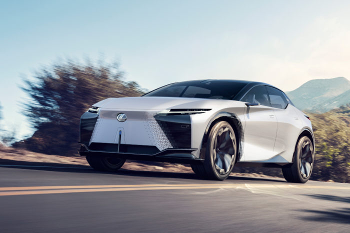 lfz concept foreshadows lexus" electric future