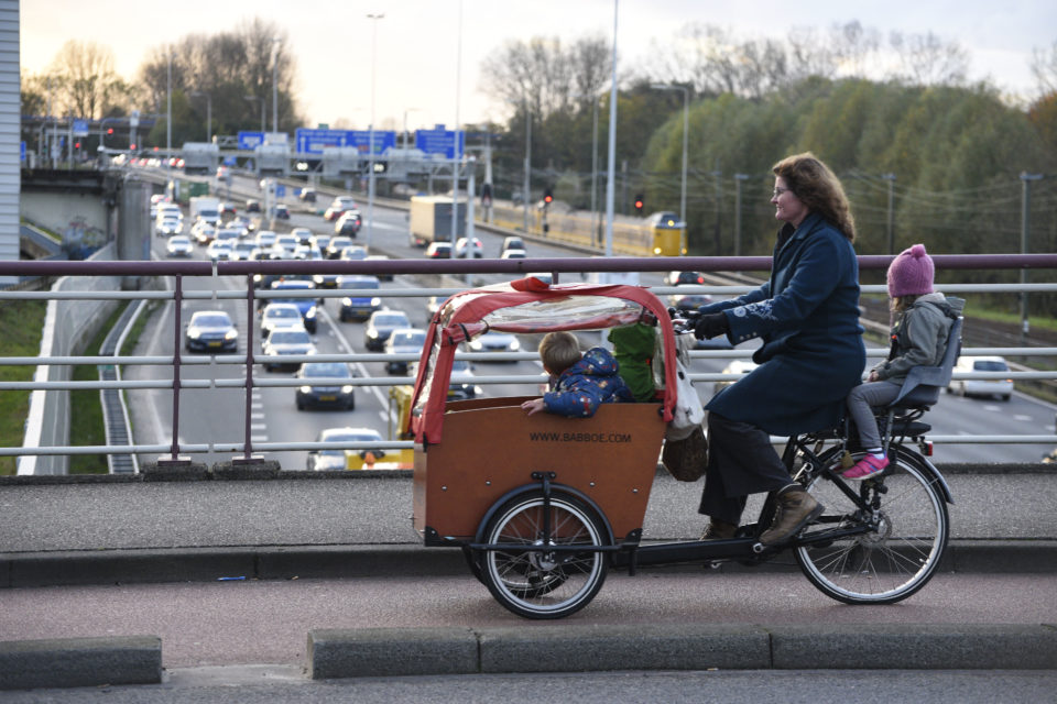 babboe electric cargo bike