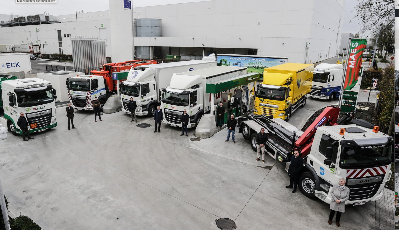 Le diesel est omniprésent dans les ventes de camions de l'UE malgré une baisse de 25,5%.