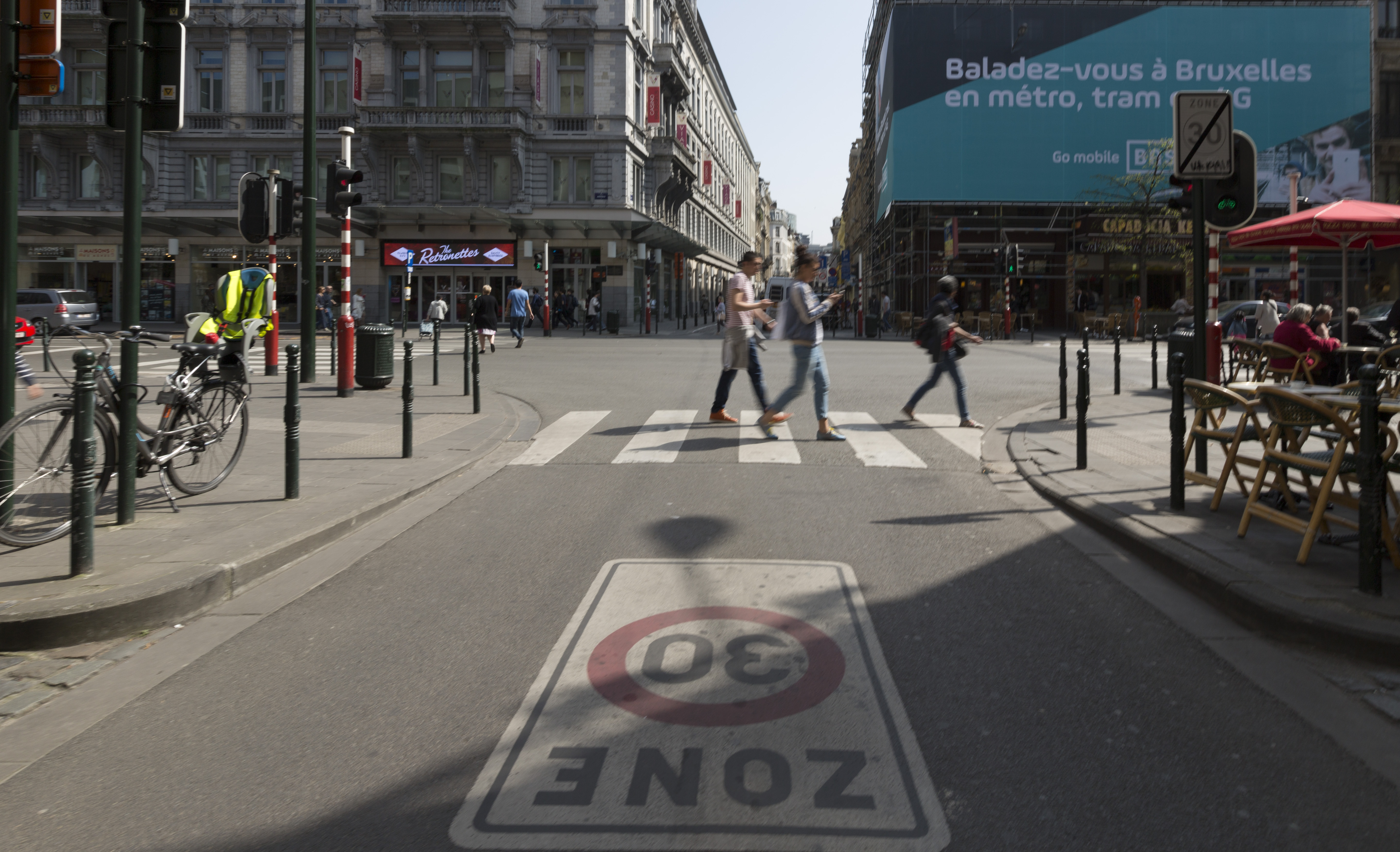 Brussels City 30: are cars more polluting at 30 km/h?
