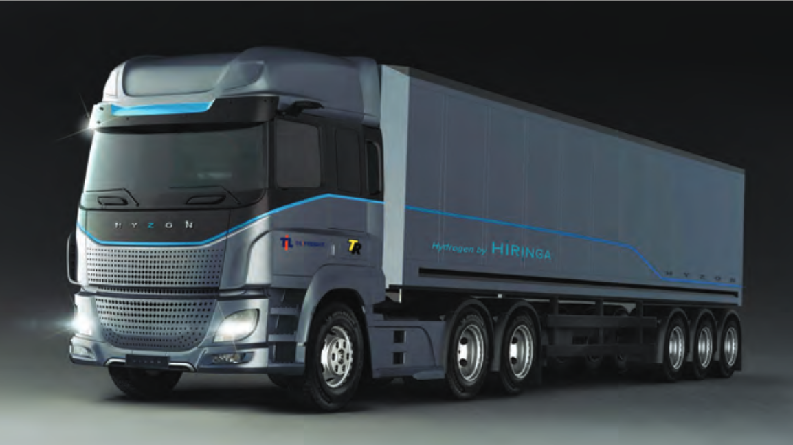 1 500 Dutch-built Hyzon fuel cell trucks for New Zealand