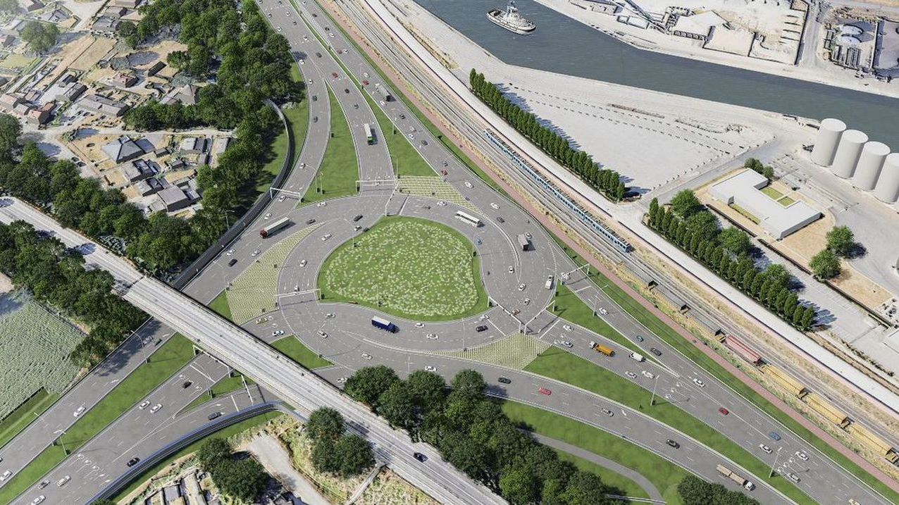 Ghent gets its first ‘turbo roundabout’
