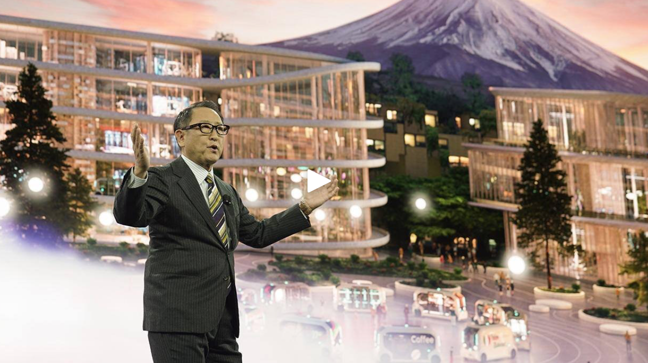 Toyota gaat een 'volledig verbonden stad' ontwikkelen in Japan