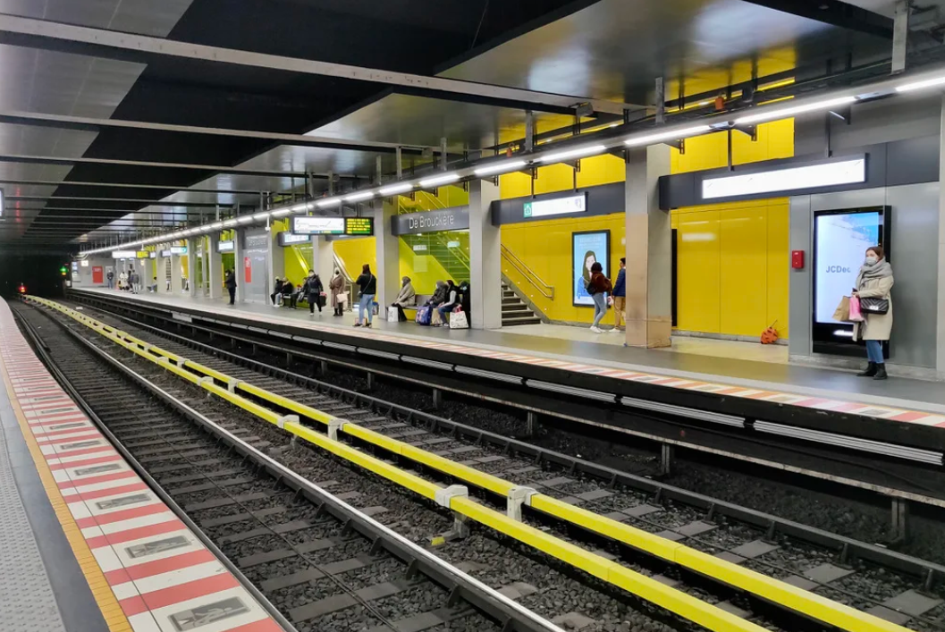 De Brouckère metro station’s renovation completed