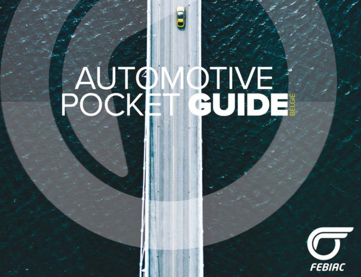 Autofederatie Febiac publiceert Automotive Pocket Guide
