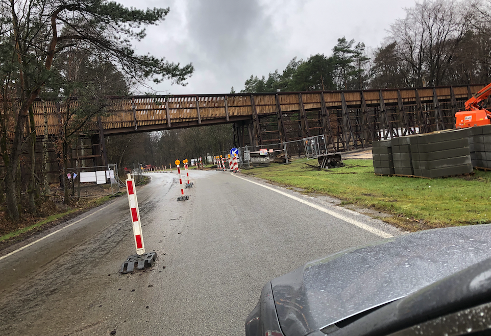 Le pont "Cyclisme dans la lande" du Limbourg sera prêt en mai
