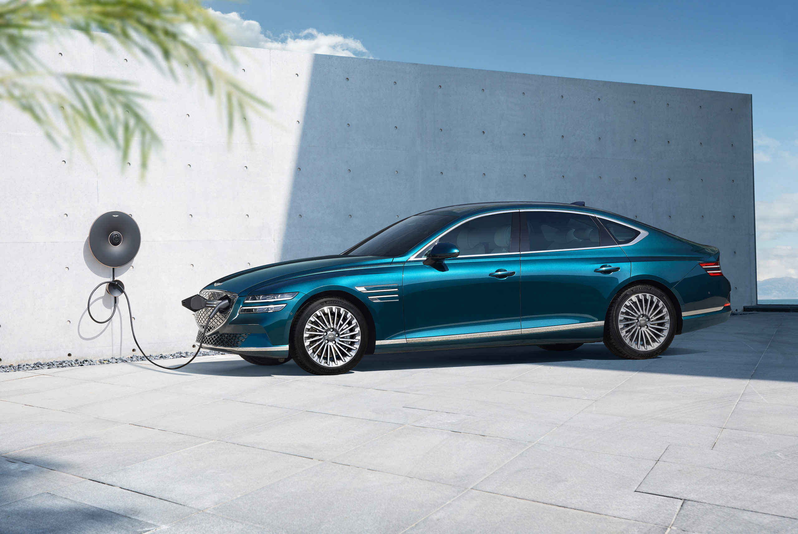Genesis unveils first production EV with Electrified G80