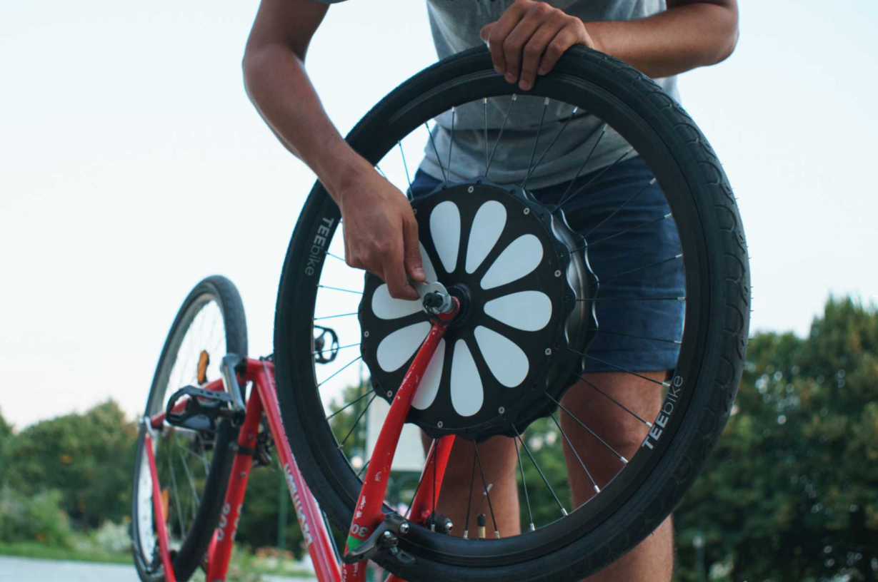 Teebike maakt van elke fiets een e-bike