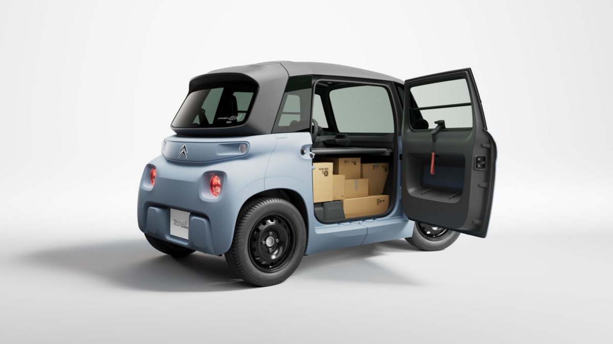 Le commerce électronique est en plein essor, voici le Citroën Ami Cargo