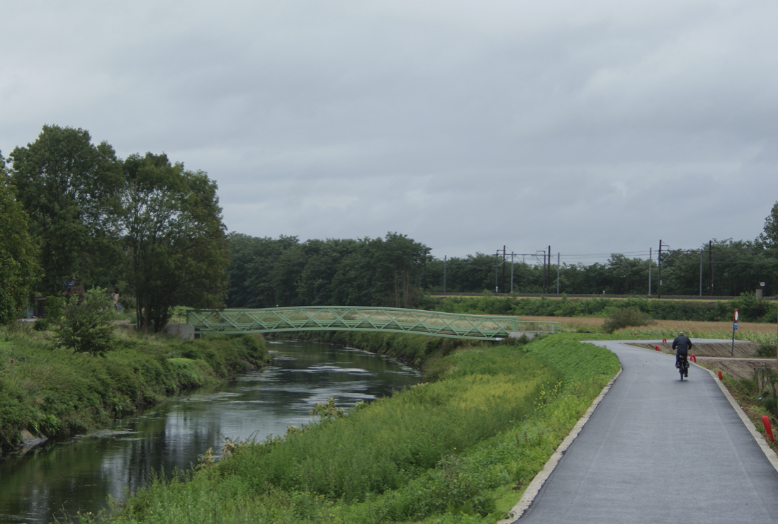Oldest bicycle highway (F1) in Flanders gets makeover
