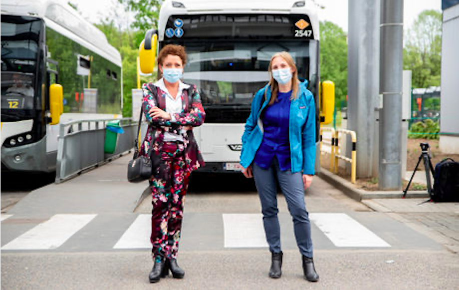 E-bussen van De Lijn rijden nu ook in Antwerpen