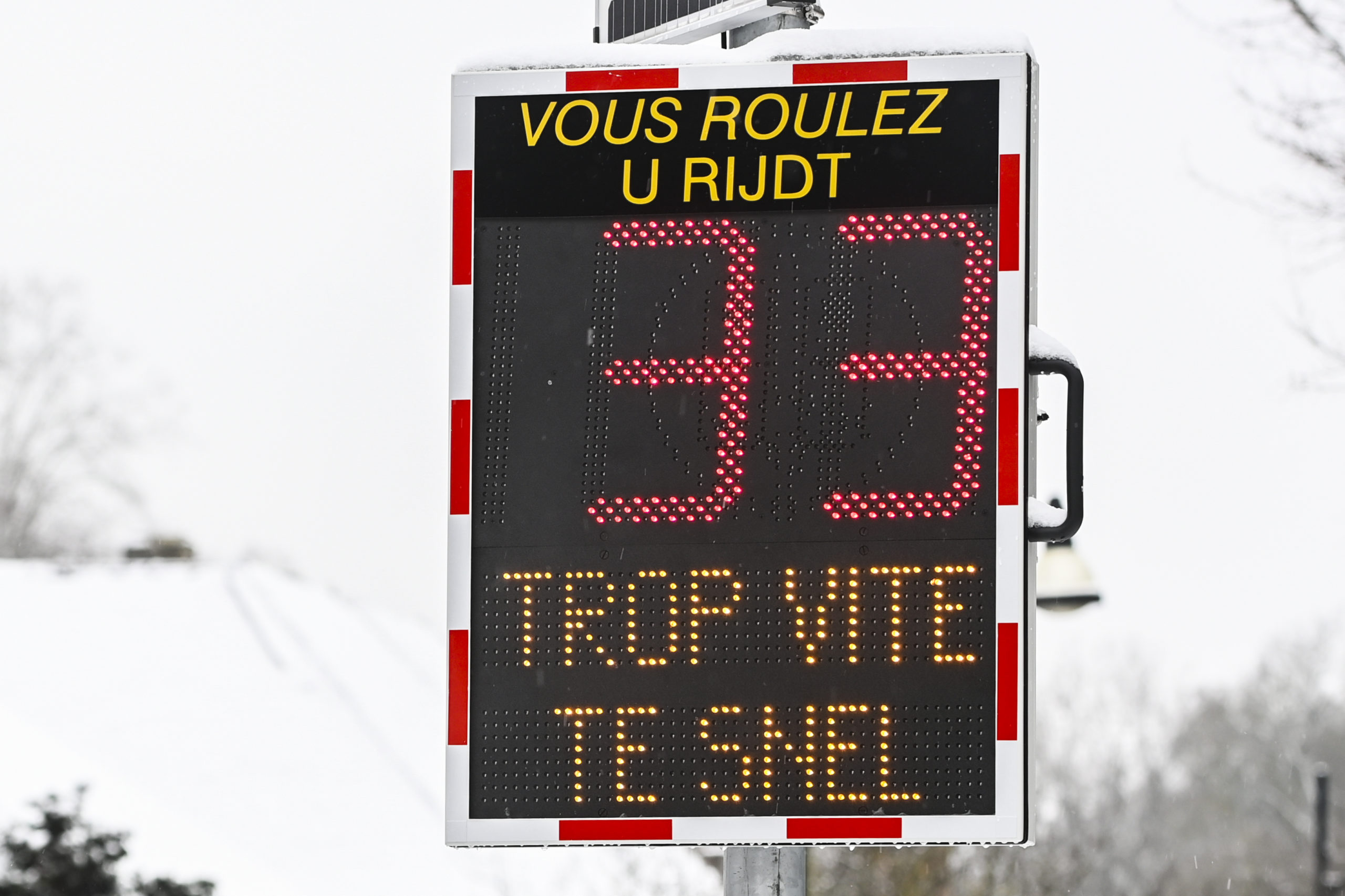 Les Belges sont les plus nombreux parmi les 11 pays de l'UE à ne pas respecter le code de la route