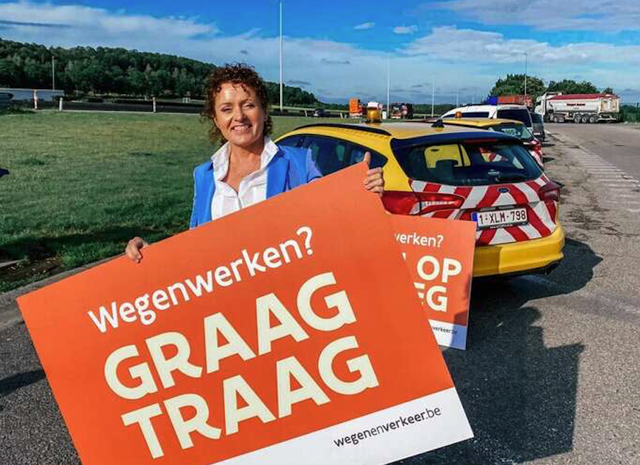 Road works safety: two in three Belgians ‘forget’ to slow down