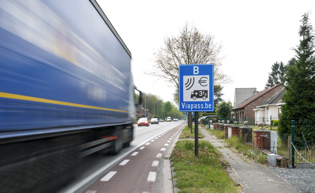 Viapass : l'écologisation des camions sur les routes belges se poursuit