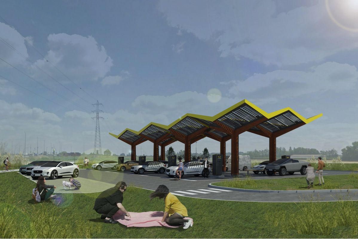 Fastned: zes nieuwe stations op West-Vlaamse industrieterreinen