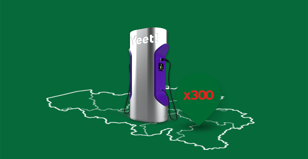 Yeet! to bring 81 fast-chargers in Brussels and Wallonia