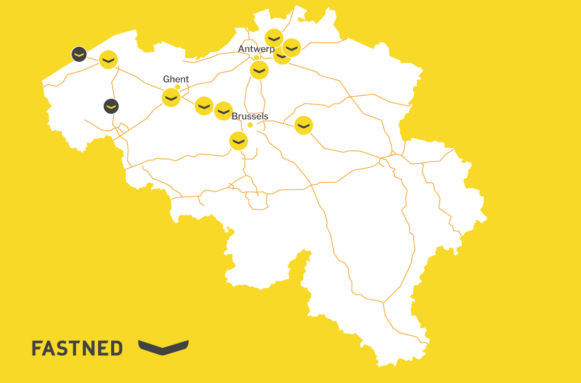 Fastned ajoute 10 stations de recharge rapide le long des autoroutes flamandes