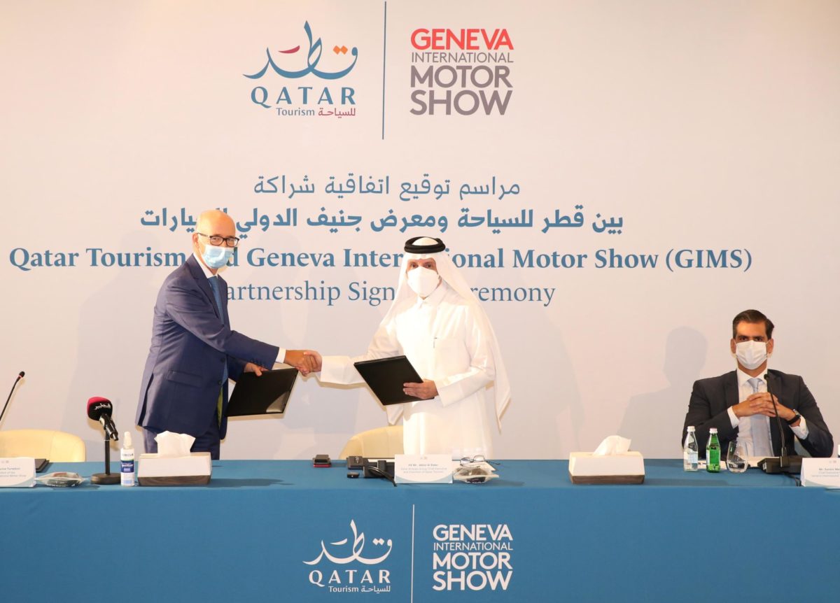 Le Salon international de l'automobile de Genève se déroule au Qatar