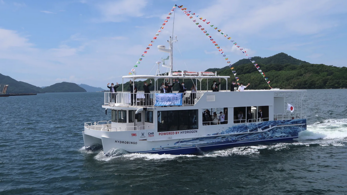 Le premier ferry japonais fonctionnant à l'hydrogène utilise une technologie belge