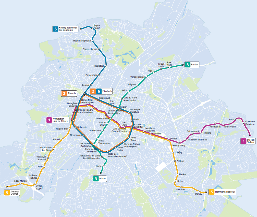 Brussels: impact study confirms third metro line is best option