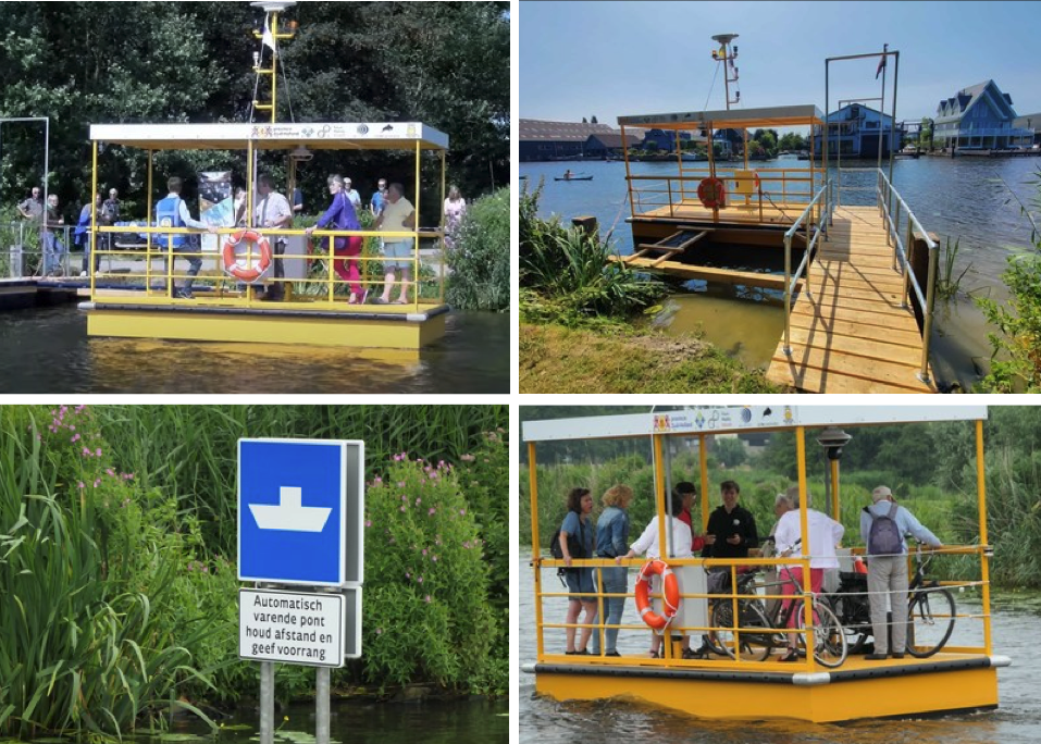 Nederland: Europa's eerste volledig autonome watertaxi