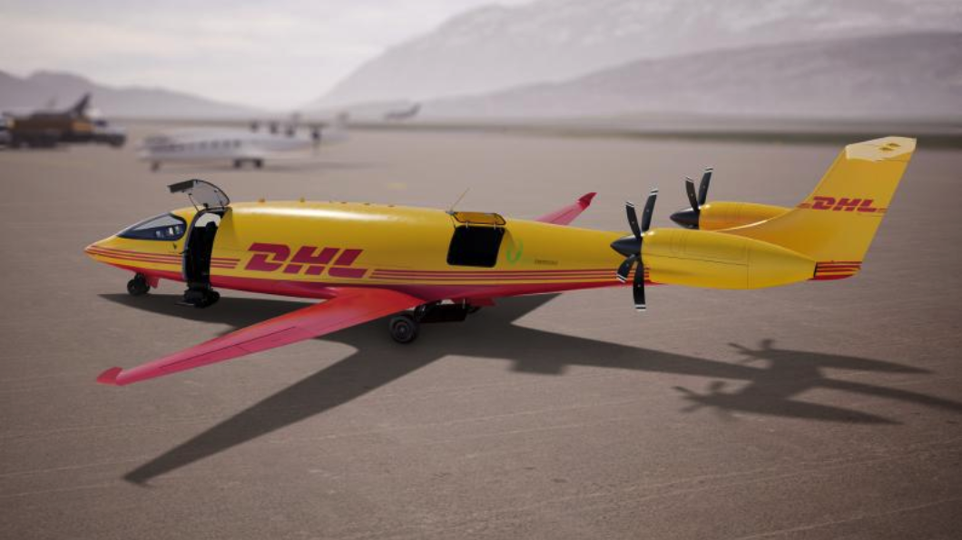 DHL Express gaat met twaalf elektrische vrachtvliegtuigen van Alice vliegen