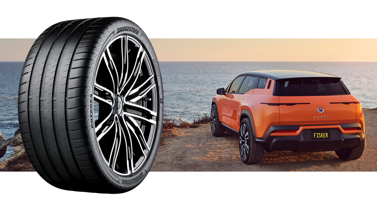 Bridgestone fabrique un pneu durable pour Fisker Ocean