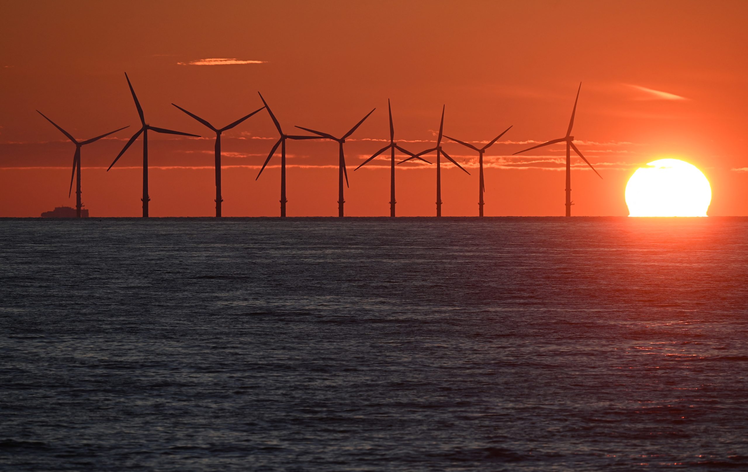 De capaciteit van windparken in de Noordzee zal verdrievoudigen tot 5,8 GW in 2030
