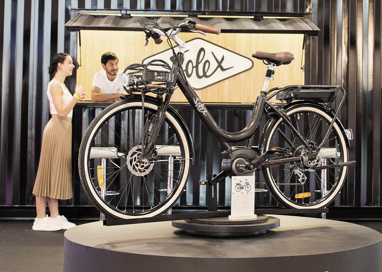 Le cyclomoteur Solex renaît sous la forme d'un vélo électrique