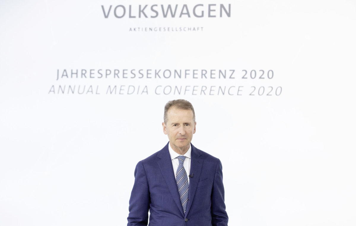 Is de positie van CEO Diess van Volkswagen Group in gevaar? (Update)