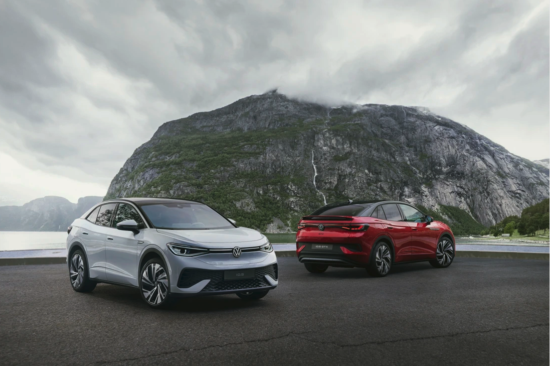 Volkswagen unwraps its electric SUV coupé ID.5