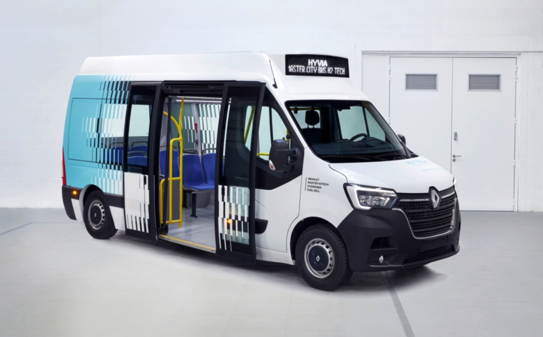 Hyvia présente son autobus urbain de 15 places à hydrogène