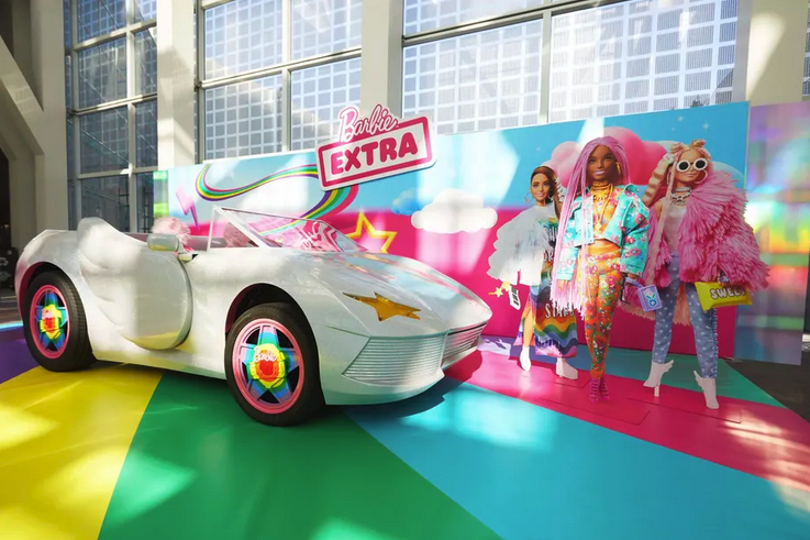 Barbie’s full-size one-off electric sports car