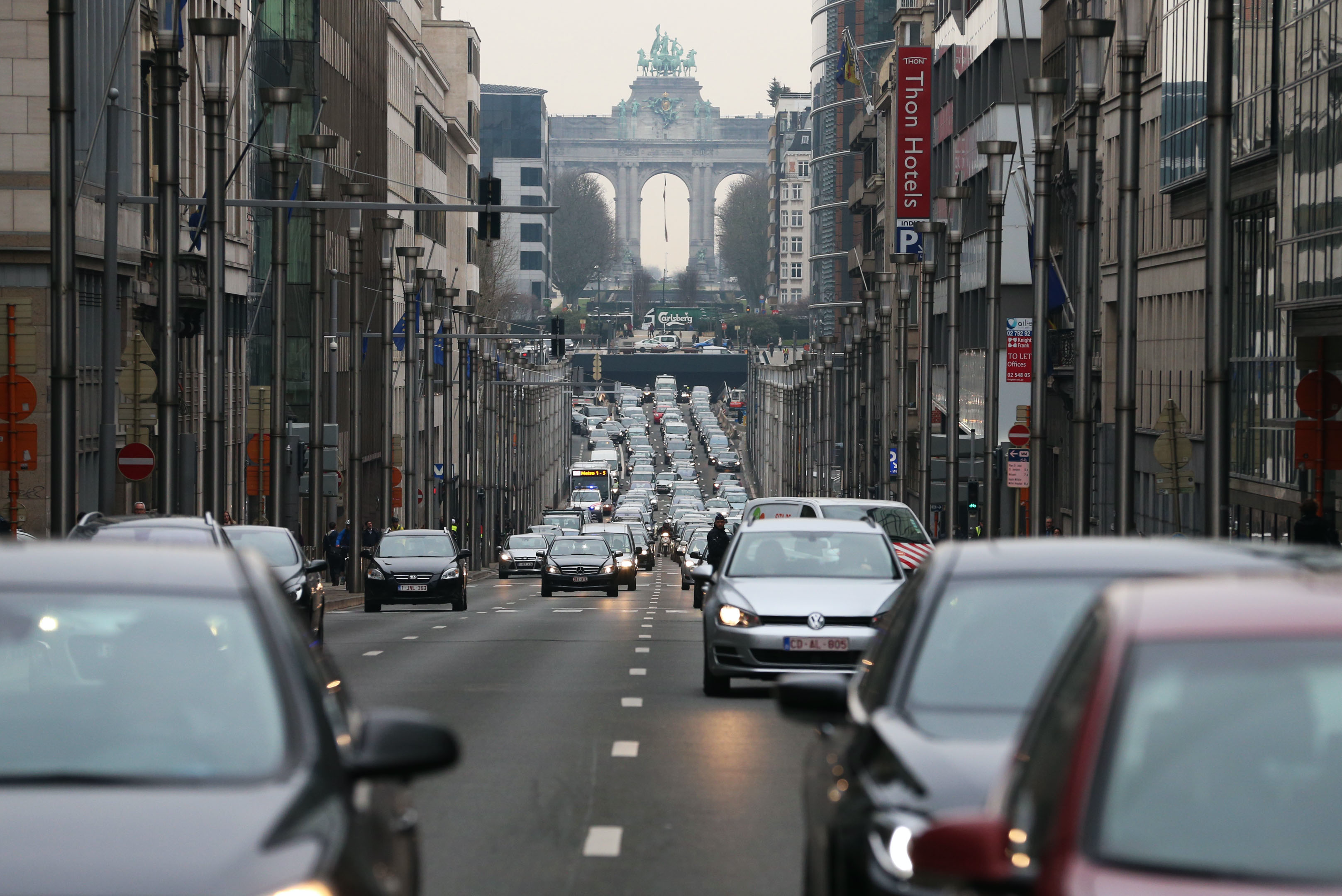 L'État du Conseil donne son feu vert à la taxe kilométrique de Bruxelles