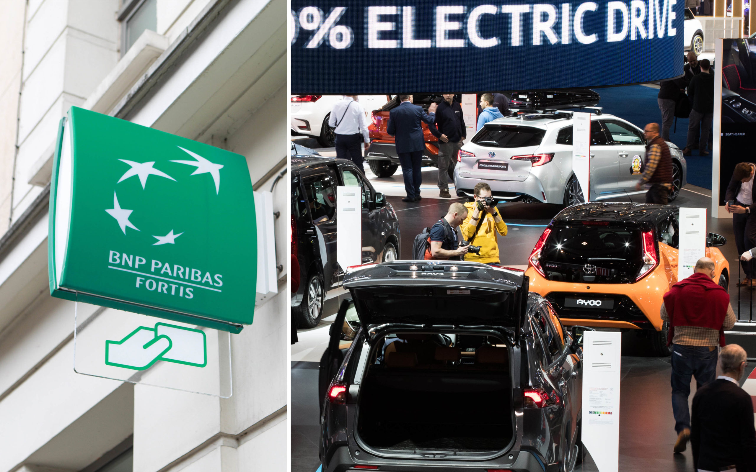 BNP Paribas Fortis propose le taux le plus bas jamais atteint pour un prêt "écomobilité" pour véhicules électriques