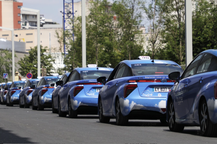 Hype to expand Paris hydrogen taxi fleet to 10 000