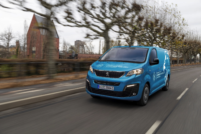 Peugeot's first FCEV is ready: the e-Expert Hydrogen van