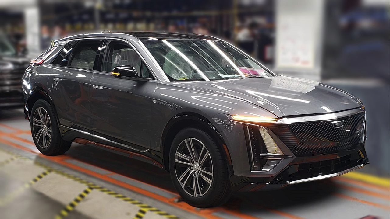 GM start voorproductie Cadillac Lyriq