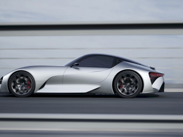 Lexus shows new all-electric sports car