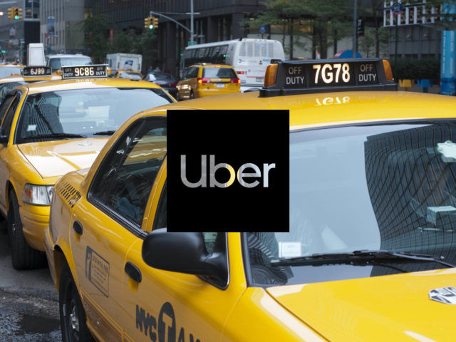 Uber neemt alle gele taxi's van New York aan boord