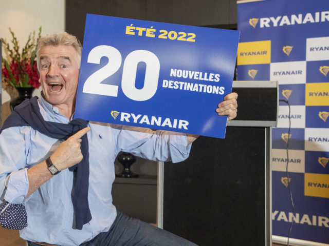 Ryanair ajoute 20 destinations supplémentaires au départ de Charleroi
