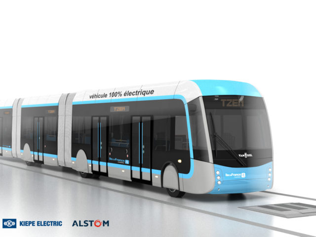 Van Hool va construire 56 tram-bus électriques pour Paris
