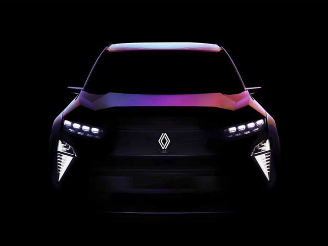 Renault onthult zijn waterstof concept car op 19 mei