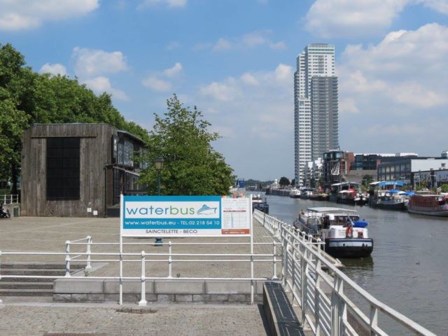 Back in service: the Brussels Waterbus