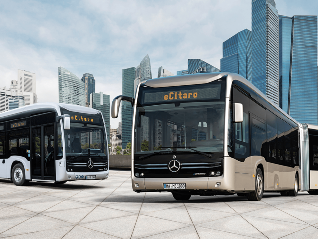 Daimler stopt met de productie van dieselbussen in 2030