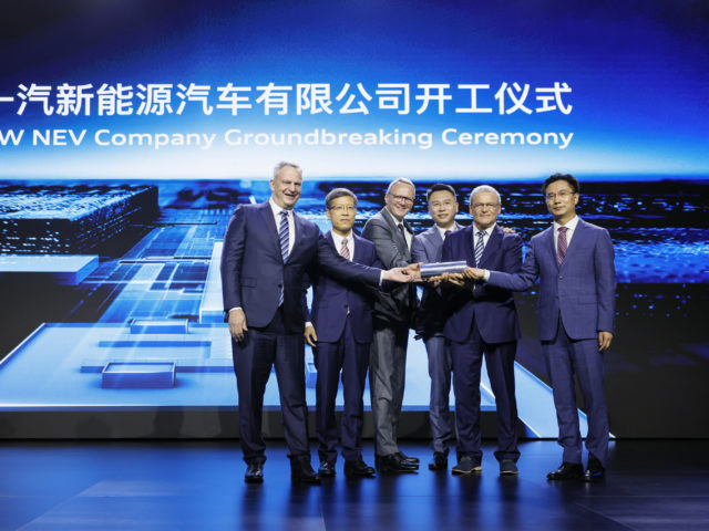 Audi start bouw nieuwe EV-fabriek in China