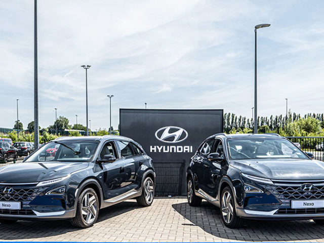 Tien extra Hyundai Nexo's op waterstof voor Europees Parlement