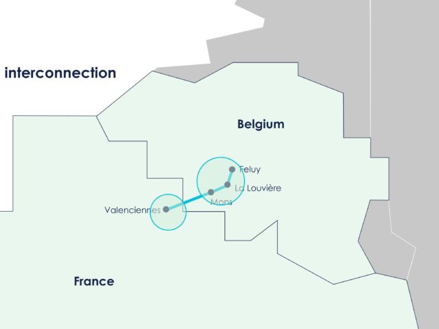 Waterstofpijpleiding gaat België en Frankrijk verbinden