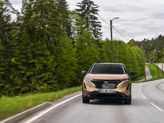 Taking Nissan’s new Ariya EV for a drive on Swedish roads