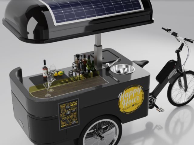 Italian e-cargo bike to revolutionize street food game?